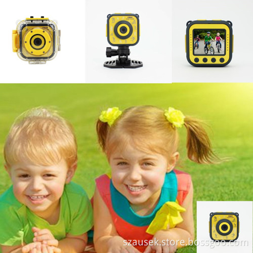 2017 Unique Design Children action camera cartoon shape children use camera for children hd type